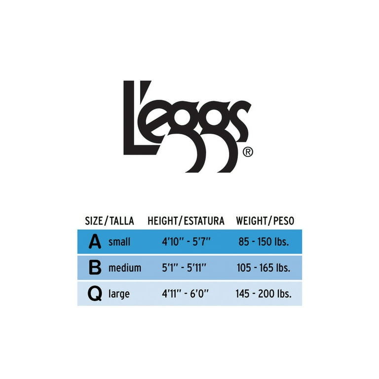 Leggs Womens Sheer Energy Regular All Sheer Pantyhose, Q, Jet Black :  : Clothing, Shoes & Accessories