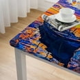 thumbnail image 5 of nygtbtfer Multicolor Fabric Tablecloth Landscape Simulate Oil Paintingfarmhouse Kitchen Decor for Dining Room  46*46, 5 of 8