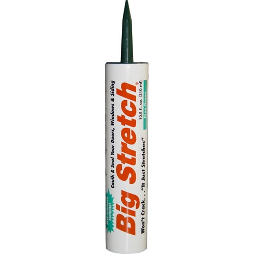 Sashco Sealants 10024 10.5 oz Pine Green Big Stretch Water Based Caulk
