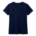 thumbnail image 5 of Ladies Shirts Summer Top for Women Cozy Thick Double- Long-Lasting Warm Base Layer Short Sleeve T-Shirt for Daily and Wear in Autumn and Winter Navy L, 5 of 5