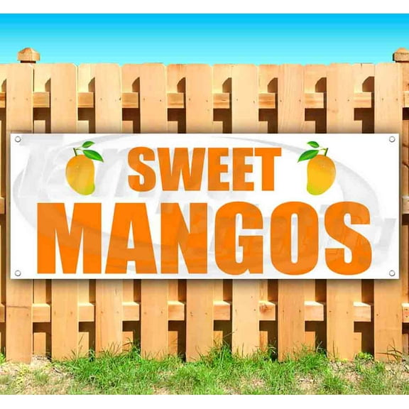 Sweet Mangos 13 oz Vinyl Banner With Metal Grommets