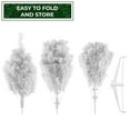 thumbnail image 6 of 7.5FT White Spruce Artificial Holiday Christmas Tree with Sturdy Metal Stand, 6 of 7