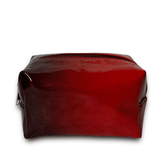 Glint red Toiletry Kit/ Make up Pouch/ Cosmetics case/ Travel organizer for Women