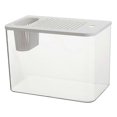 thumbnail image 2 of Fish Tank Aquarium Transparent Desktop Tank Turtle Aquarium White, 2 of 5