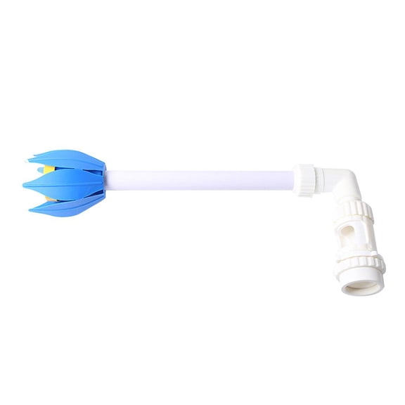 Aspersor de Agua Divertido Macarena Fuente de la cascada de la piscina 50x15cm Color blanco