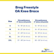 Breg Freestyle OA Lateral Knee Brace (Medium Right)