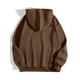 thumbnail image 2 of Gibobby Sudadera para Hombre Sudadera con capucha unisex Fashion Essentials sudadera con capucha de casual ropa deportiva(Café,G), 2 of 4