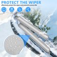 thumbnail image 3 of Raindrops 2Pairs Car Side Wiper Snow Covers Waterproof Protective Sleeves for Rearview and Windshield, 3 of 8