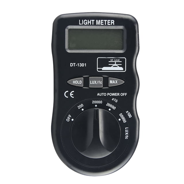Medidor De Luminosidad LCD GIMEX 2000 50000Lux DT1301