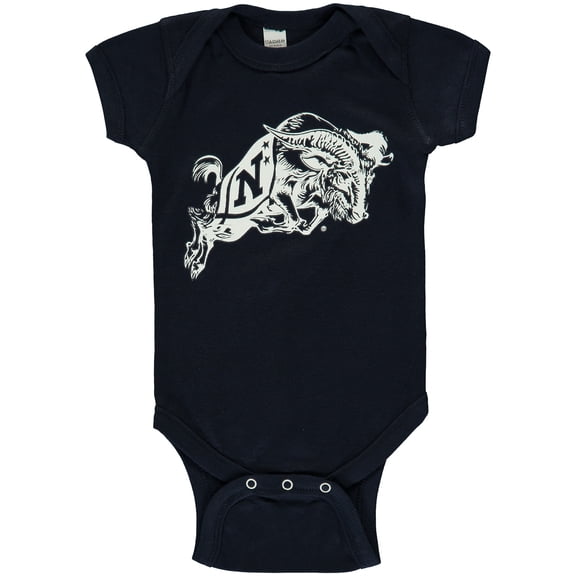 Newborn & Infant Navy Navy Midshipmen Big Logo Bodysuit