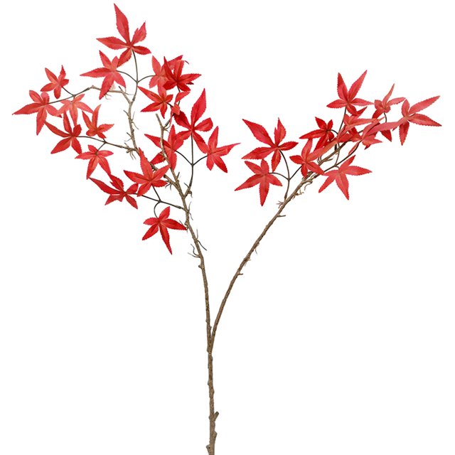 LCXmlly Exquisite Shape Maple Leaves Realistic Artificial Autumn Maple Leaf Plastic Vivid No Watering Arrangement Leaf