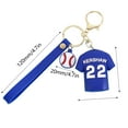 2024 New Baseball Jerseys Key Chain Retractable Ring Bracelet Pendant ...