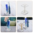 thumbnail image 3 of Stainless Steel Resin Toothbrush Holder Electric Toothbrush Stand Countertop Toothpaste Organizer, 3 of 8