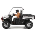 thumbnail image 2 of Can-Am Defender XMR Silver Metallic and Black with Driver Figure 1/32 Diecast Model by BRP Models, 2 of 5