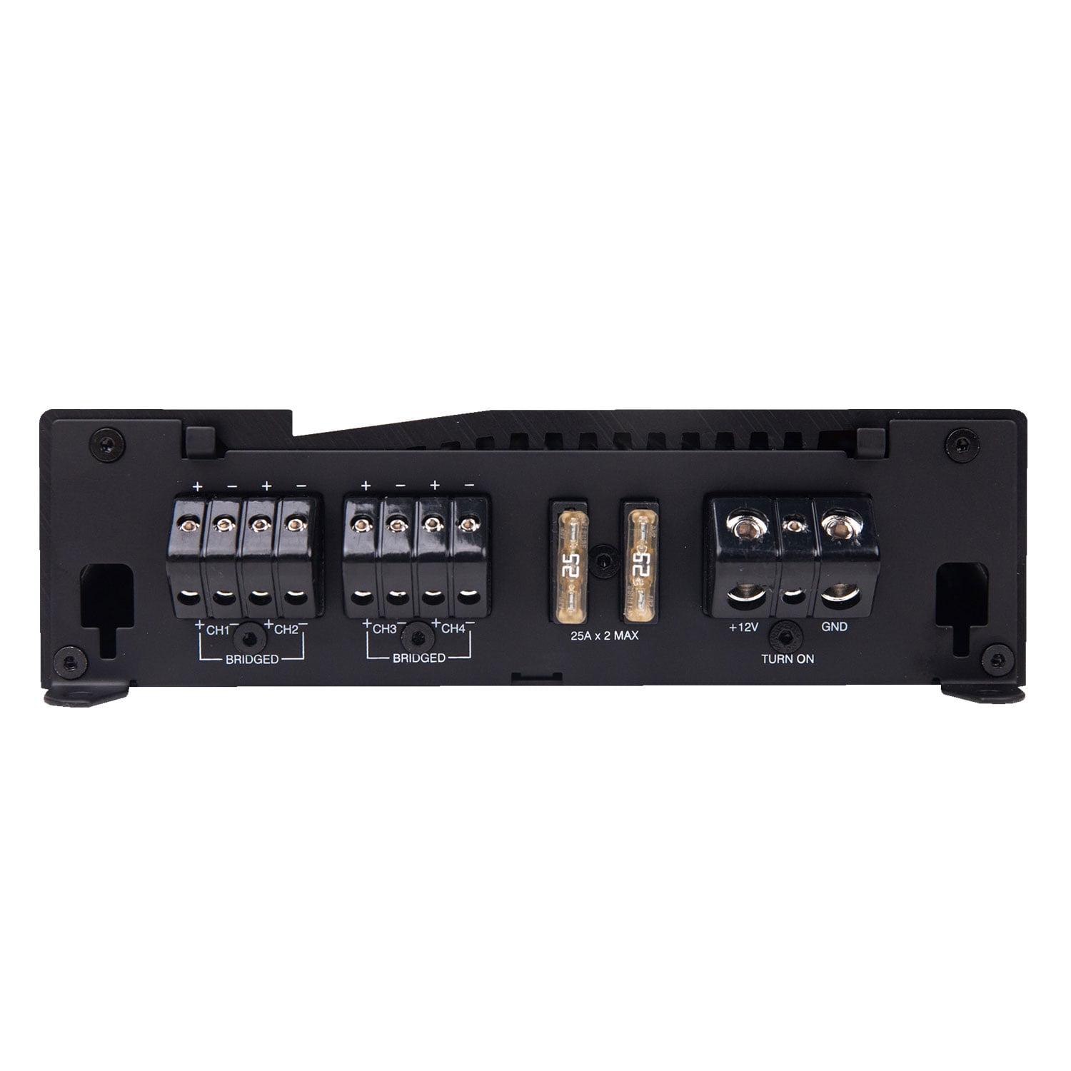 MB Quart 440 Watt 4 Channel Car Audio Amplifier, Class D, MA1-440.4, Black