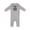 AC-Heather Grey, variant on Alaska Travel Adventure Baby Romper Coveralls