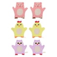 thumbnail image 1 of 6Pcs Baby Bath Mitts Washcloths Scrubber Cartoon Towels Scrubbers (Assorted Color), 1 of 6