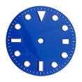 thumbnail image 1 of Esfera de reloj de 28,5 mm, esfera de reloj, accesorio de reparación luminoso, modificación portátil Azul, 1 of 8