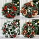thumbnail image 2 of Guirnalda navideña de 28cm para decoración del hogar, guirnaldas navideñas para puerta, colgantes para puerta de Feliz Año Nuevo, 2023, 2 of 3