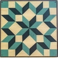 thumbnail image 6 of Zylina Garden & Coop Art - Blue Carpenter Star Quilt, 6 of 6