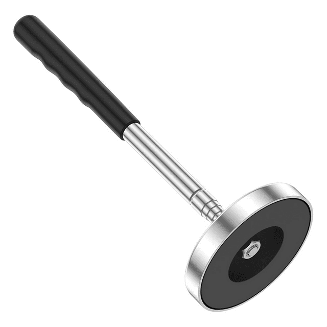 35LB Magnetic Sweeper Telescoping Pick-Up Tool,Screws Parts Finder,Retractable Handle 8.3 to 33 Inch Pick Up Nails Screw