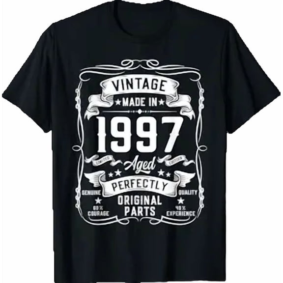 Vintage 1997 29yr 29th Birthday Gifts for Men 29 Years Old T-Shirt