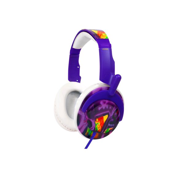 Koss RUK50 - Headphones - full size - wired - 3.5 mm jack - noise isolating - purple