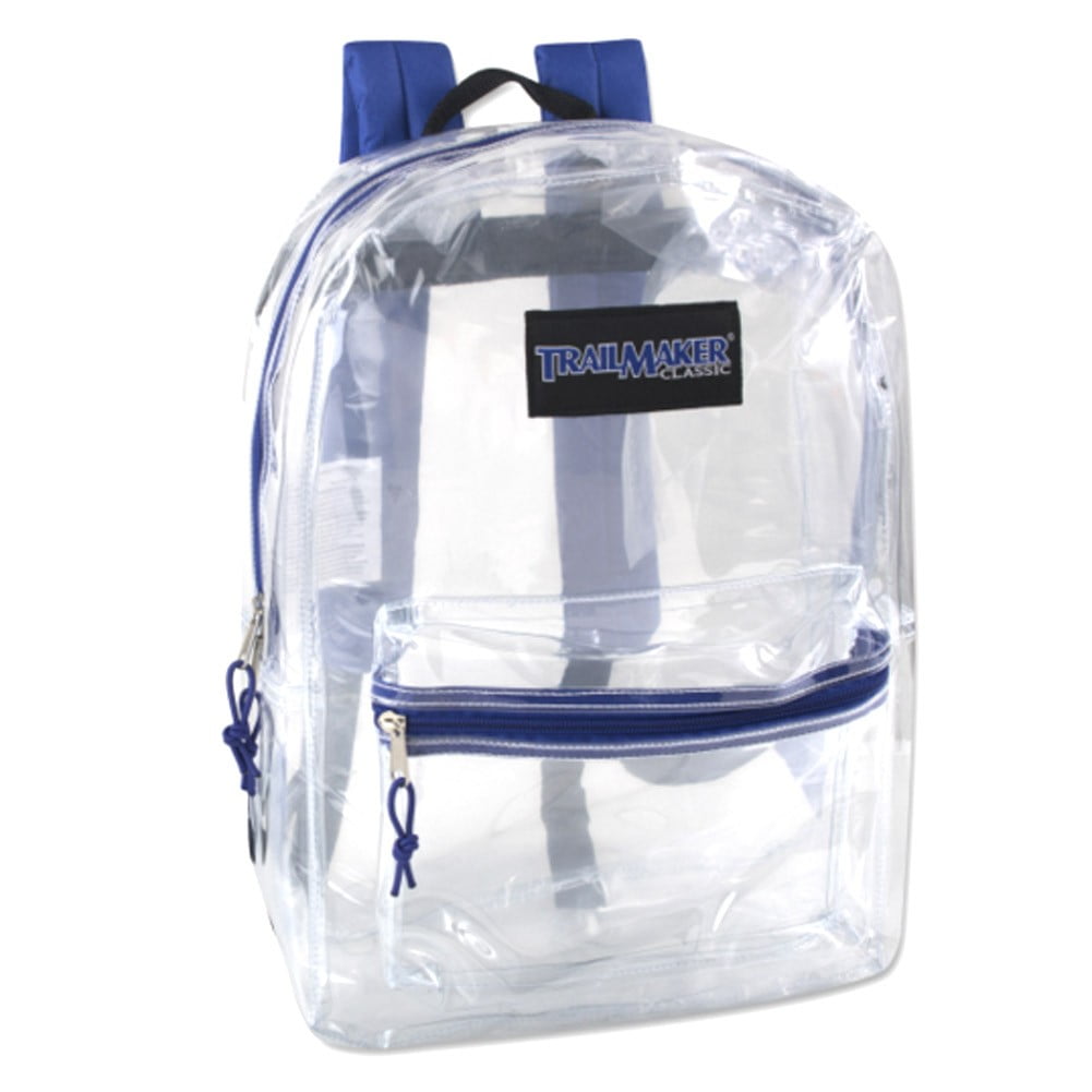 walmart clear backpack in store