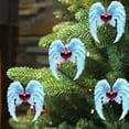 thumbnail image 5 of Honeeladyy Chrismas Ornament for Kids, Wings Ornaments for Christmas Tree, Gifts for Boys Girls Children Space, Wings Ornaments for Xmas Home Decoration, 5 of 6