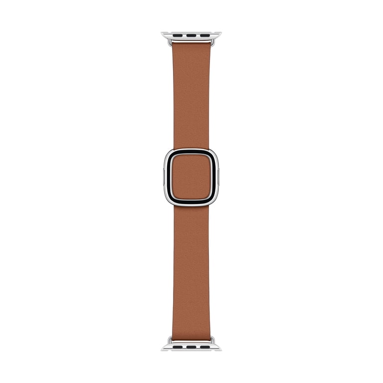 Authentic Saddle Brown Modern Buckle Apple Watch 940d4a1c-6e4a-43af-bde1-  main image 3