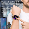 thumbnail image 3 of Reloj Inteligente Hombre Bluetooth Responde Y Hace Llamadas Marron, 3 of 4