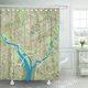 thumbnail image 1 of ABPHQTO Street Washington Dc Map Ultra detallado Road Highway Trip City Virginia Maryland Juego de cortinas de ducha impermeables para baño 165x180 cm, 1 of 2