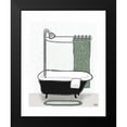 thumbnail image 2 of Averinos, Melissa 12x14 Black Modern Framed Museum Art Print Titled - Sage Bath I, 2 of 5