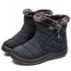 thumbnail image 1 of Invierno Ligero Piel Gruesa Tobillo Impermeable 11cm Botas De Tacón Para Mujer-Azul Marino-42 Computadora Computadora Computadora portátil, 1 of 1