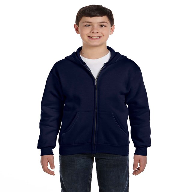 ComfortBlend Sweat à Capuche Zippé Complet pour Garçon EcoSmart, Style P480