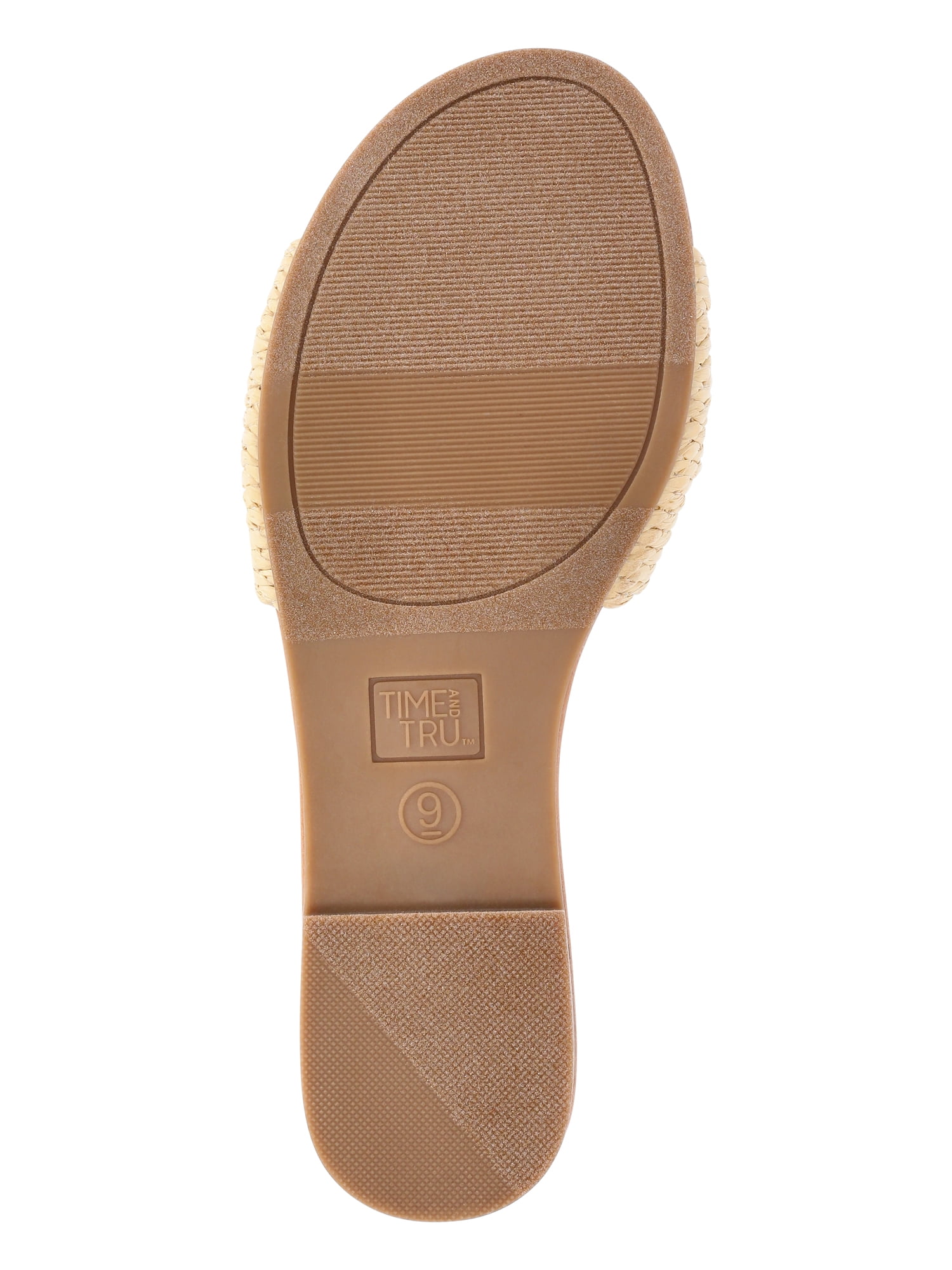 Time and Tru Women's Knot Slide Sandals
