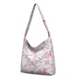 thumbnail image 1 of Artistic Floral Butterfly Canvas Tote – Colorful Bee and Flower Design for Spring, 1 of 5