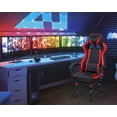 thumbnail image 6 of BestOffice Ergonomic Gaming Chair, Lumbar Support, Rolling Swivel for Men, Women(Red), 6 of 7