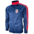 thumbnail image 2 of Icon Sports U.S. Soccer Track Jacket, Red/Blue Polyester Adult S-L, 2 of 6