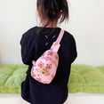thumbnail image 3 of Bear Cartoon Cute Capybara Doll Children Crossbody Bag Trendy Printed, 3 of 7