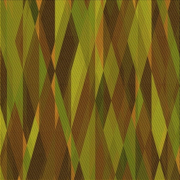 Ahgly Company Indoor Square Patterned Dark Bronze Brown Area Rugs, 8' Square