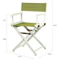 thumbnail image 3 of "18" Director's Chair White Frame-Olive Canvas", 3 of 3