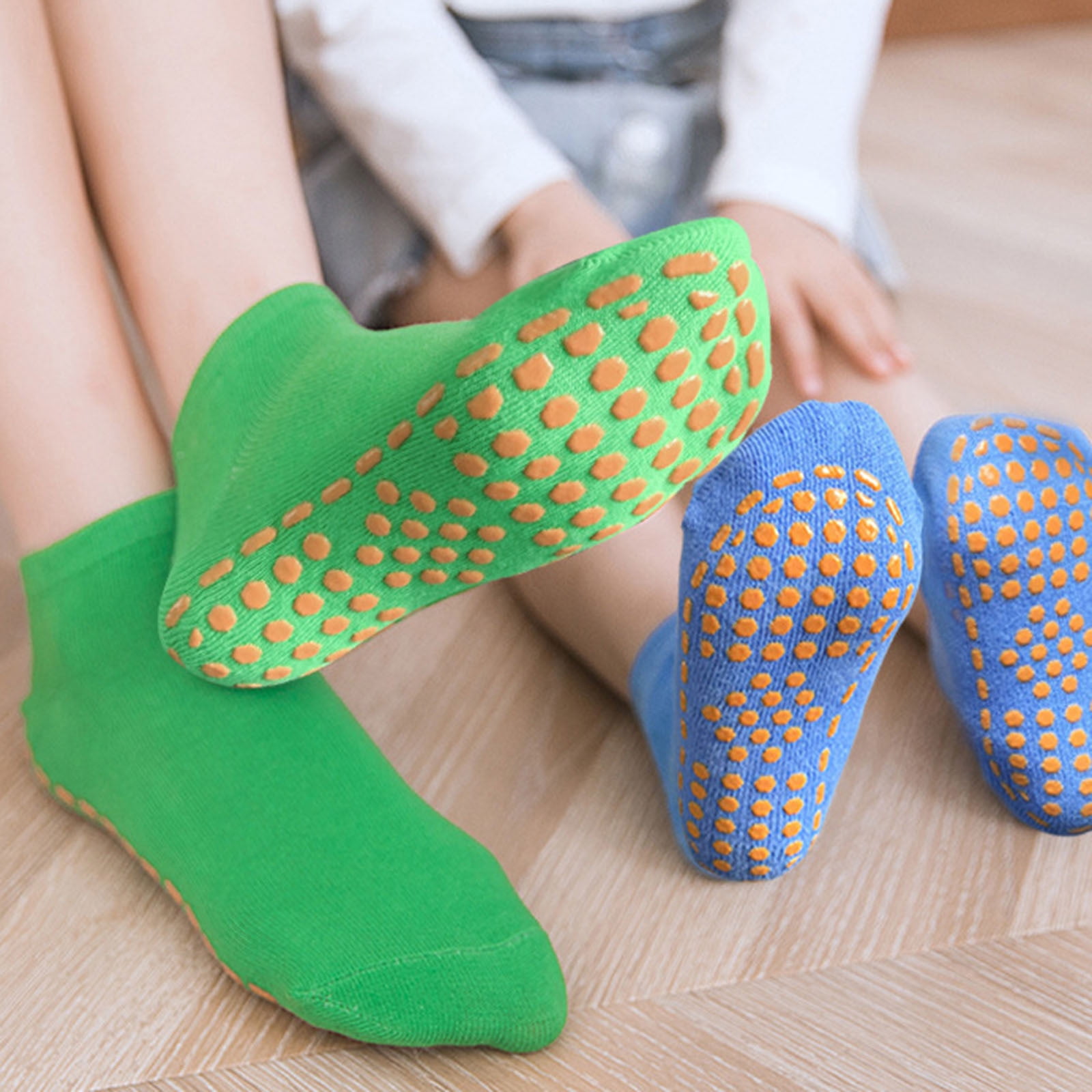 Kids Adults Anti-Slip Floor Socks Parent-Child Trampoline Cotton Breathable  Socks Elasticity Sports Boys Girls Outside Children - AliExpress
