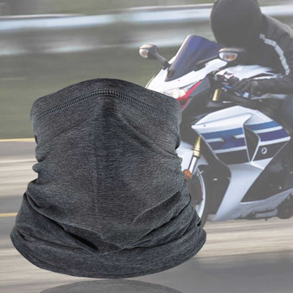 Cachecou Masque Solaire Soie Glacée Protection Totale Eté