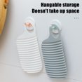 thumbnail image 2 of Shoreew 2/3Pcs Mini Washing Board Ergonomic Handle Lightweight Thickened Non-slip Portable Travel Handheld Underwear Sock Towel Laundry Washing Board, 2 of 7