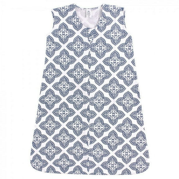 Yoga Sprout Baby Girl Sleeveless Jersey Cotton Sleeping Bag, Sack, Blanket, Ornate Clover, 0-6 Months