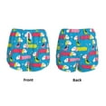 thumbnail image 5 of Lsque Color Dachshund Dog Printed Women's Running Shorts with Liner Pockets,Elastic Quick Dry Workout Athletic Gym Yoga Shorts,Womens High Waist Shorts-Small, 5 of 9