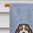 thumbnail image 3 of Carolines Treasures CK3710CHF Bernedoodle Welcome Flag Canvas House Size, 3 of 4