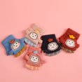 thumbnail image 4 of Likimi Toddler Kids Boys Girls Fingerless Gloves Cartoon Print Thick Comfortable Thermal Gloves Fall Winter Gloves Size 1-3 Years, 4 of 4
