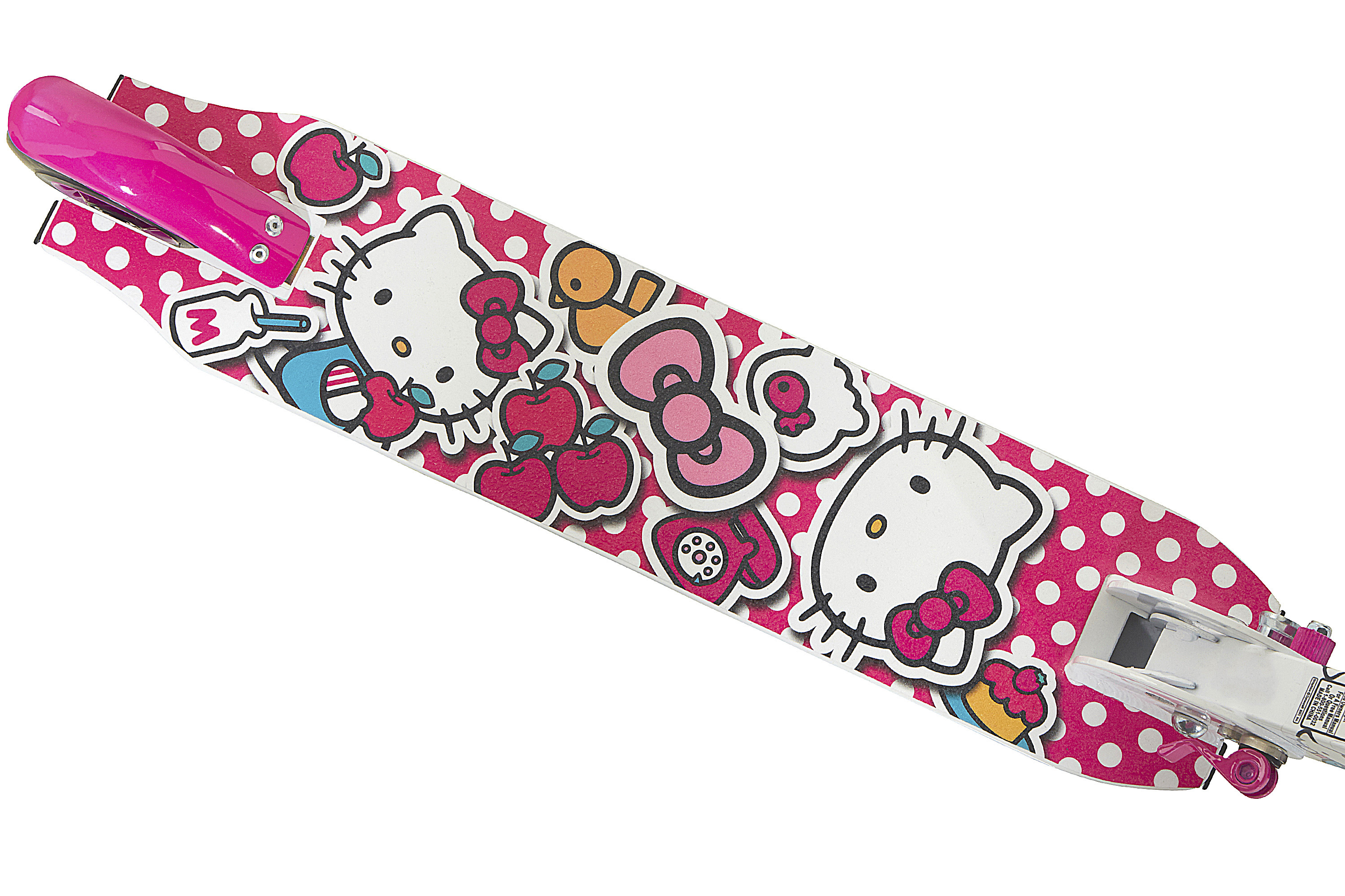 4" Girls' 2 Wheel Hello Kitty Folding Scooter by Dynacraft - image 2 of 5